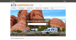 Desktop Screenshot of campendium.com